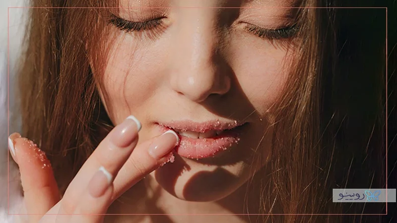 لایه برداری ملایم در خانه